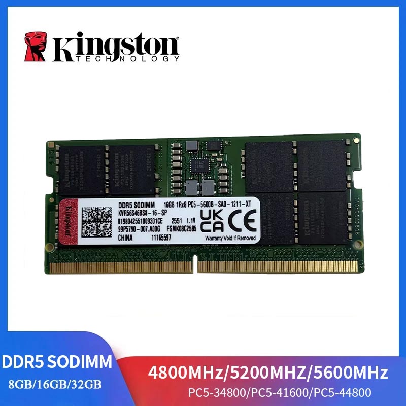 Ddr5 Sodimm - Kingston Laptop RAM DDR5 1.1V 32GB
