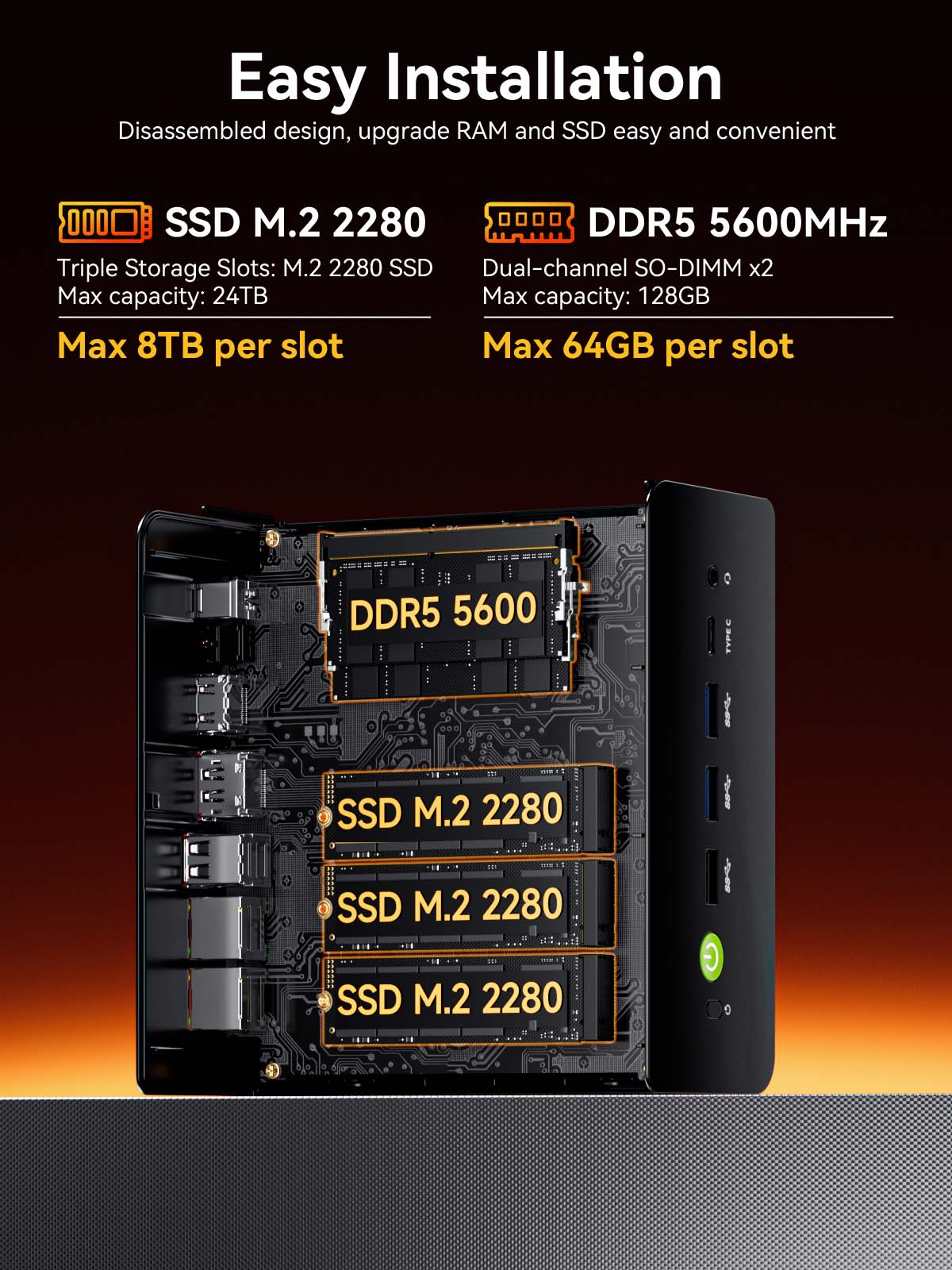GMKtec K12 Mini PC AMD Ryzen™  - Ddr5 32Gb review and price