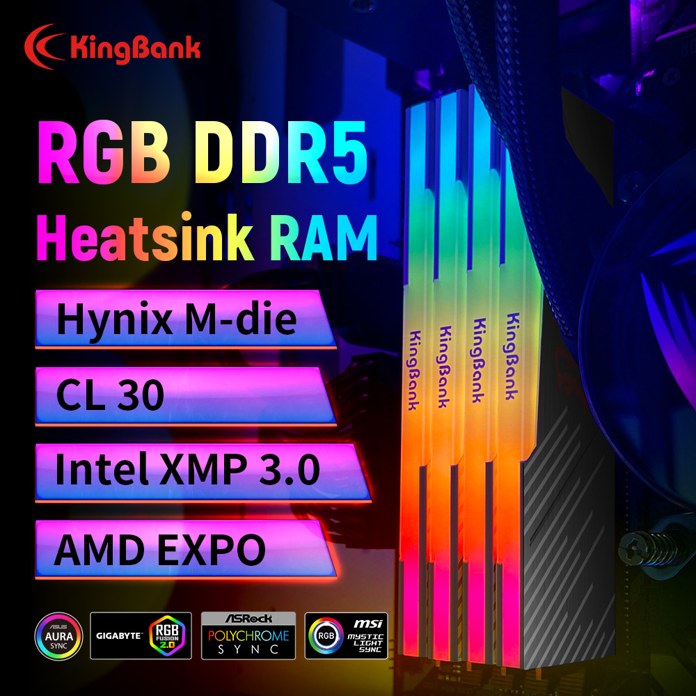 KingBank KRRB DDR5 RGB SoarBla - Ddr5 32Gb review and price