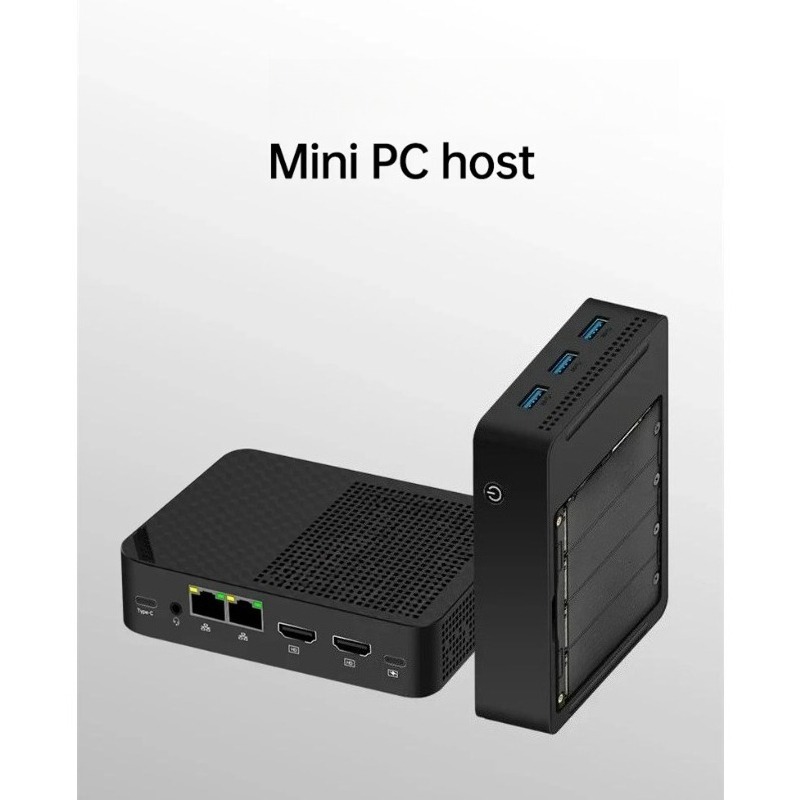 N150 4-Bay NAS Mini PC 4*M.2 N - Ddr5 64Gb review and price